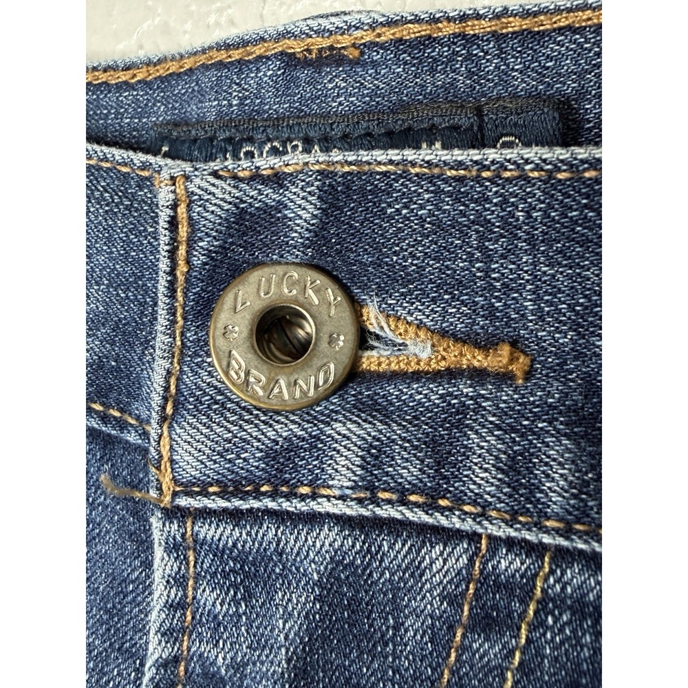 Lucky Brand 410 Athletic Fit Jeans Blue Denim Men's Size 40x30 Measures 42x30 - Picture 4 of 15